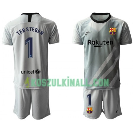 FC Barcelona Bramkarskie TER STEGEN 1 Dziecięca I 2019-2020 Krótki Rękaw (+ Krótkie spodenki)
